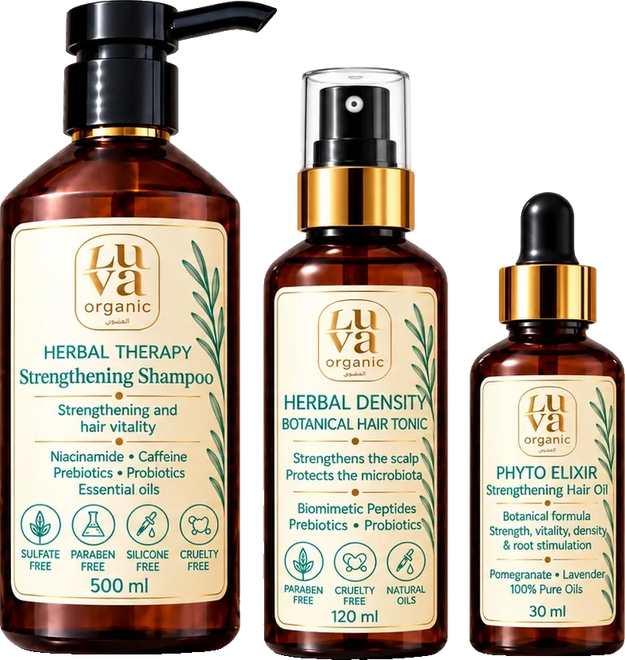 LUVA Ritual Pack — Herbal Therapy + Herbal Density + Phyto Elixir