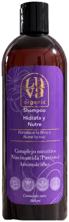 Shampoo Hidrata y Nutre de LUVA, 500 ml